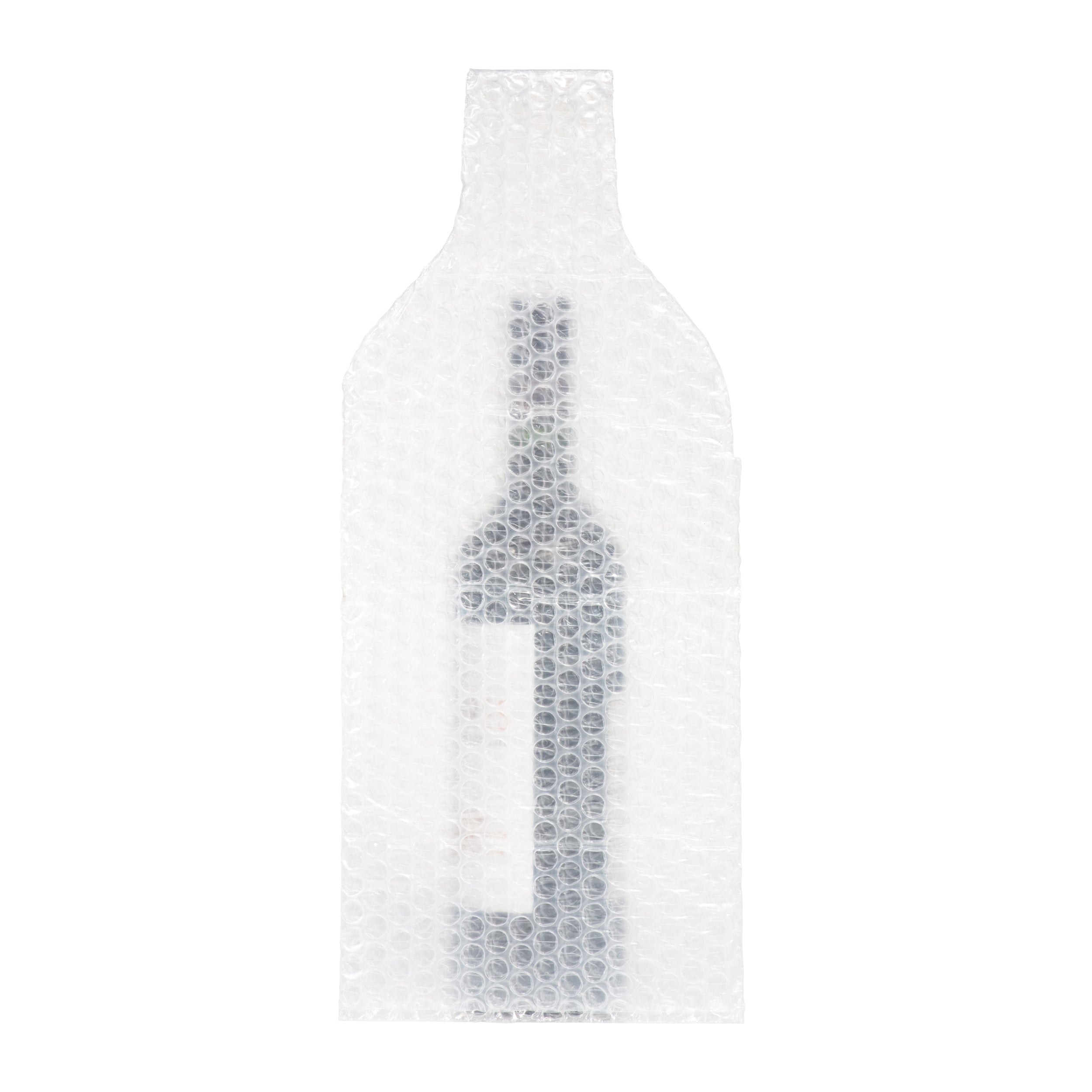 Lazenne Wine Cush para 1 garrafa - Conjunto de 6 unidades - Manga de saco de vinho reutilizável com proteção tripla