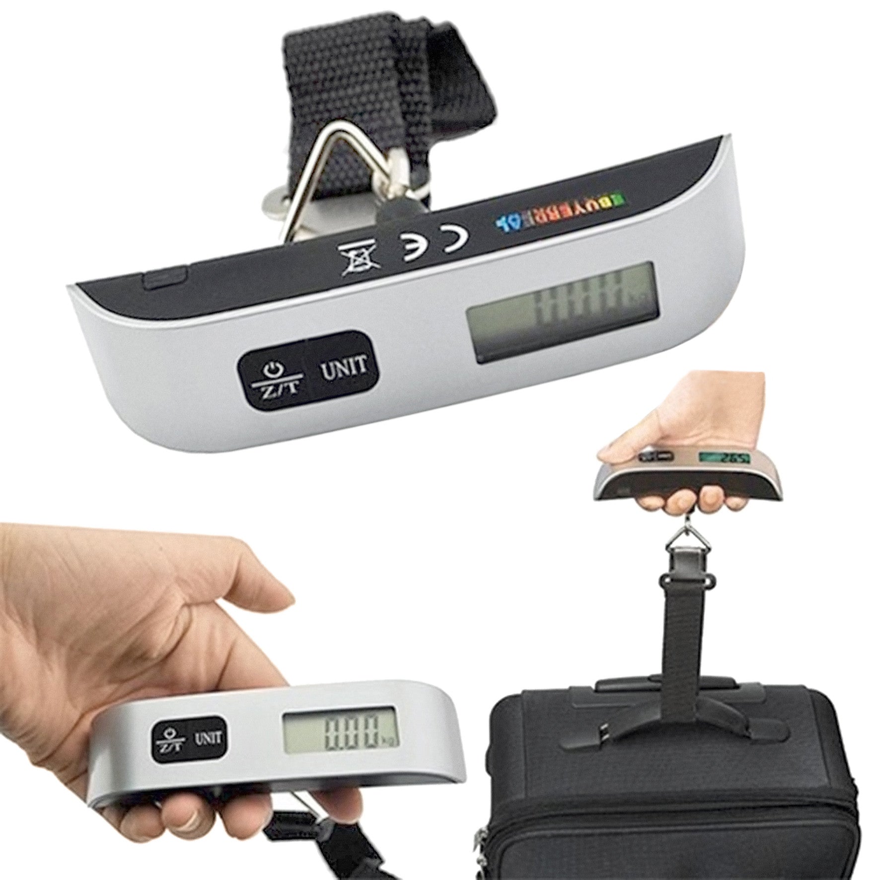 BUY PORTABLE DIGITAL LUGGAGE SCALE 50 KG (110 LB) CAPACITY ON HOLIDAYS